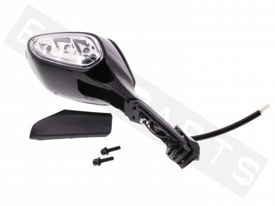 Rearview mirror right SYM GTS 125-300I Sport 2014-2020 Basic Black (BK-002C